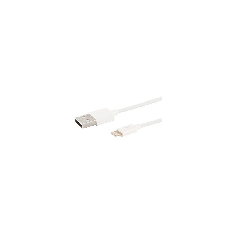 Laddare och kablar - S-Impuls extra kort USB till Lightning-kabel 10 cm