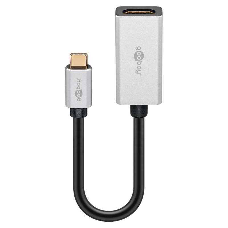 TV & Ljud - Goobay USB-C till HDMI-adapter 8K i 30 Hz / 4K i 120 Hz
