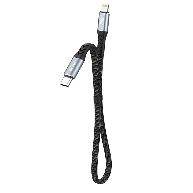 Dudao USB-C till Lightning-kabel 23 cm längd med stöd för PD 20 Watt