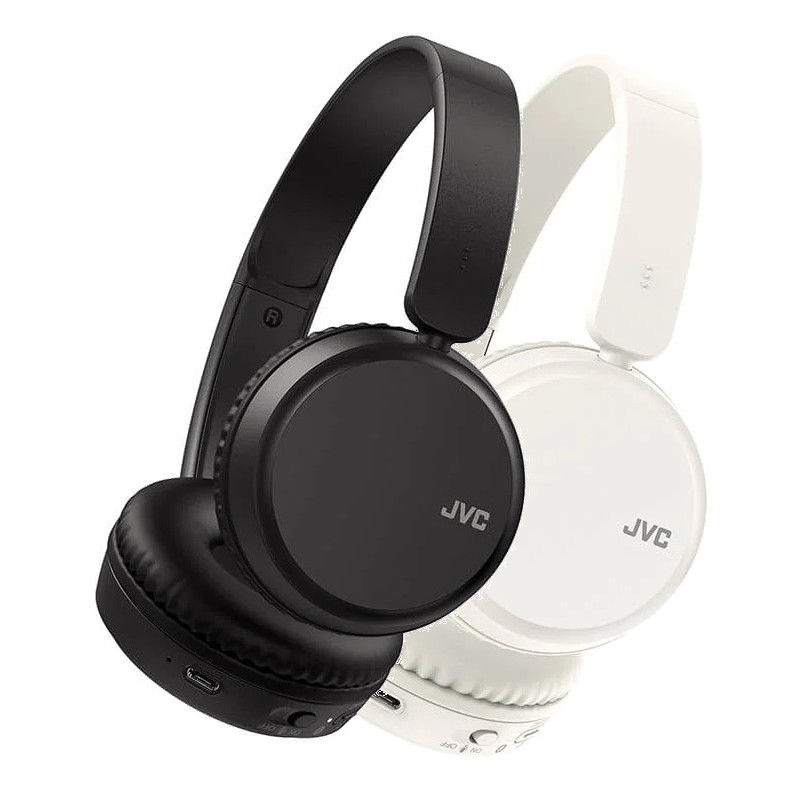 JVC on-ear trådlösa Bluetooth-hörlurar och headset (svarta/vita) - ... Bluetooth hörlurar - JVC on-ear trådlösa Bluetooth-hörlurar och headset (svarta/vita)