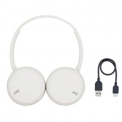 Bluetooth hörlurar - JVC on-ear trådlösa Bluetooth-hörlurar och headset (svarta/vita)