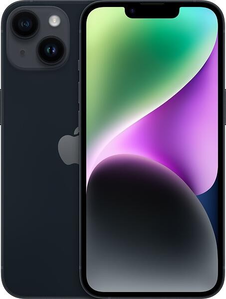 Apple iPhone 14 128GB Midnight Black |Garanti 1år| (beg med nyskick skärm) |Som ny|