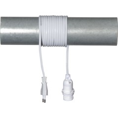 Lamphållare sockel E14 med 3.5 meters sladd till adventsstjärna