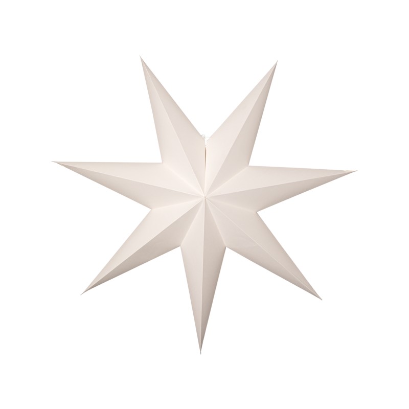 Julsaker och julpynt - Adventsstjärna / julstjärna i papper 90 cm