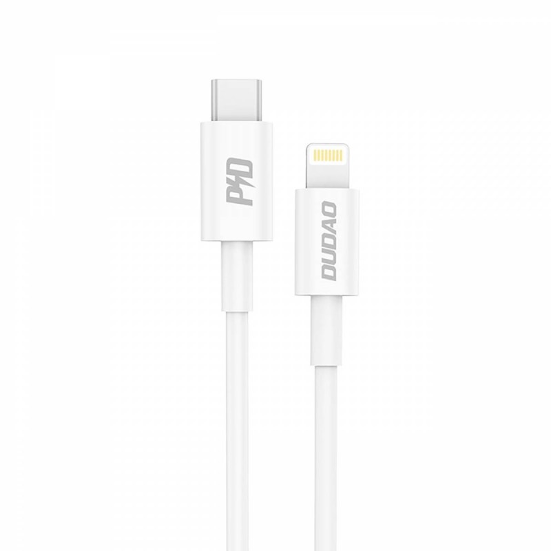 Laddare och kablar - Dudao USB-C till lightningkabel 1 meter, 20 W