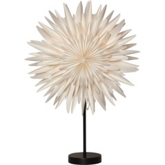 Adventsstjärna / julstjärna på fot med 60 cm höjd och E14-sockel