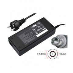 HP original 90W datorladdare 7.4x5.0mm BlackTip med strömkabel (beg)