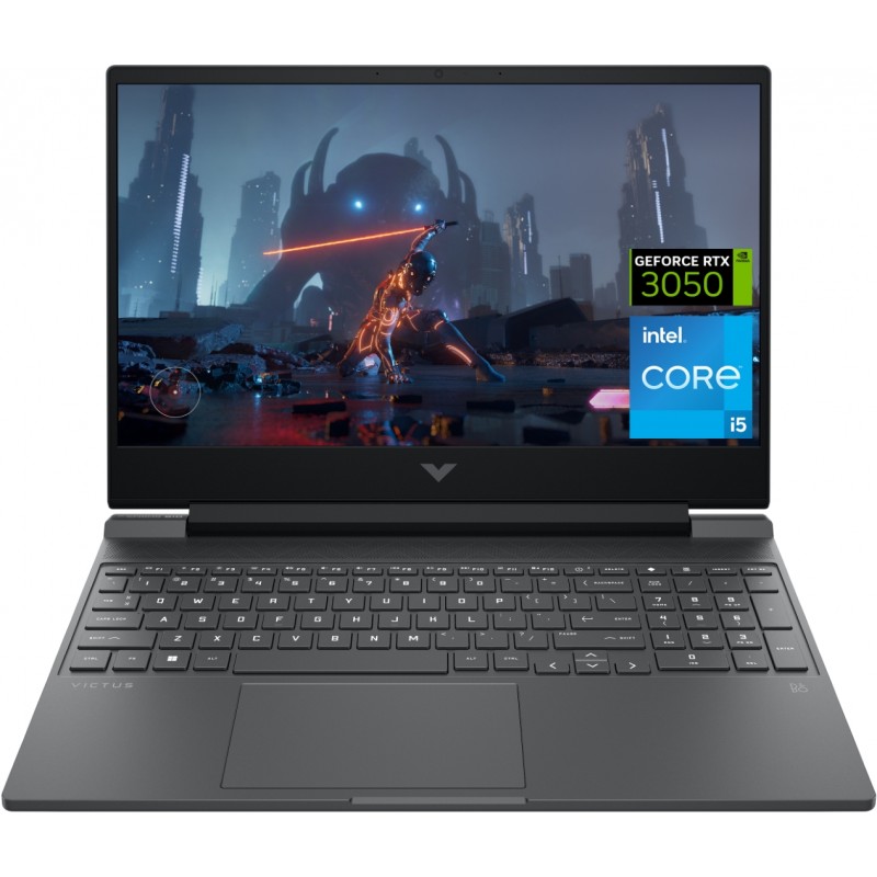 Laptop 14-15" - HP Victus Gaming 15-fa0019no 15.6" FHD i5 12th 8GB 512GB RTX 3050 4GB W11