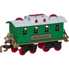 Julsaker och julpynt - Leksakståg med tomte för julgranen