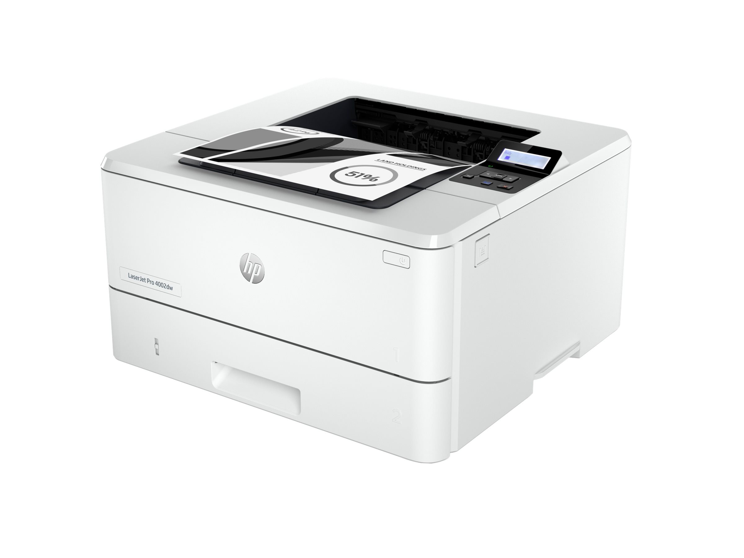 HP LaserJet Pro 4002dw trådlös allt-i-ett laserskrivare Print/Copy/Scan, USB/Wi-Fi/Blt, AirPrint