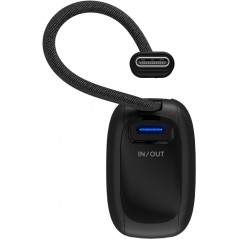 Portabla batterier - Goobay powerbank 5000 mAh 20W med USB-C-kabel och 1x USB-C, 1x USB