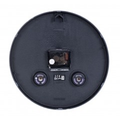 Esperanza analog väggklocka med termometer och fuktmätare (vit)