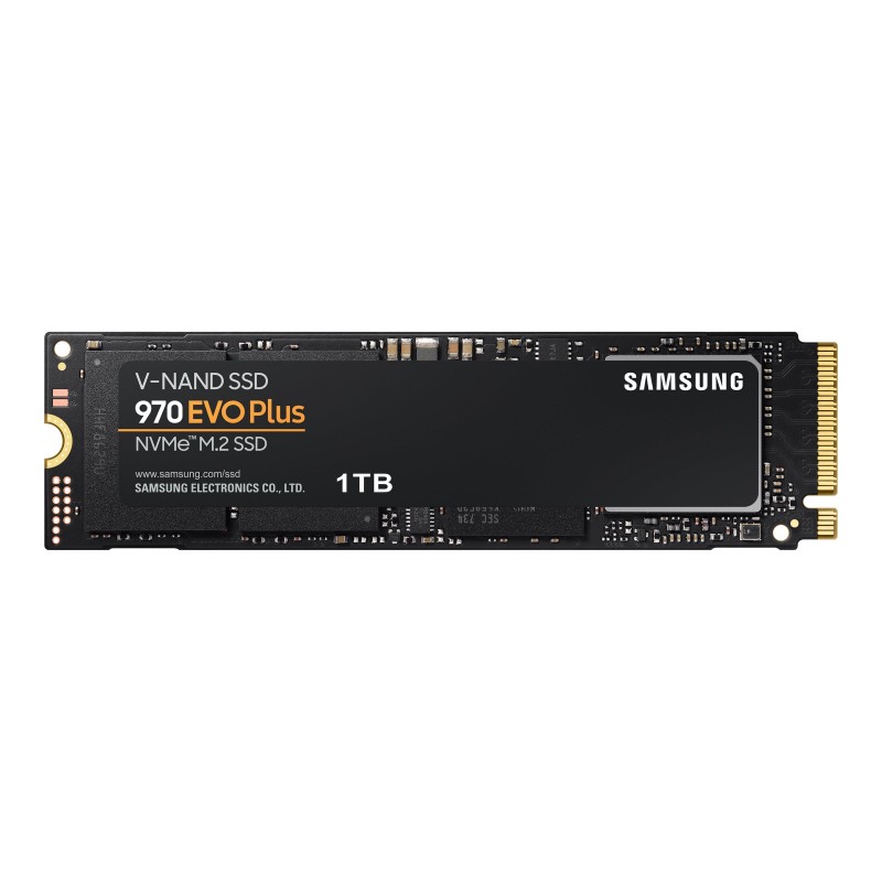 Begagnade hårddiskar - Samsung 970 EVO PLUS 1TB SSD NVMe M.2 2280 PCI Express 3.0 x4 (beg)