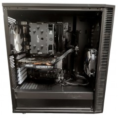 Begagnad Speldator - FD Define C gamingdator med Intel i5 16GB 256GB SSD + 1TB HDD RTX2060 Win11 Pro (beg)