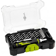 Goobay skruvmejselset och bitsset med 26 delar