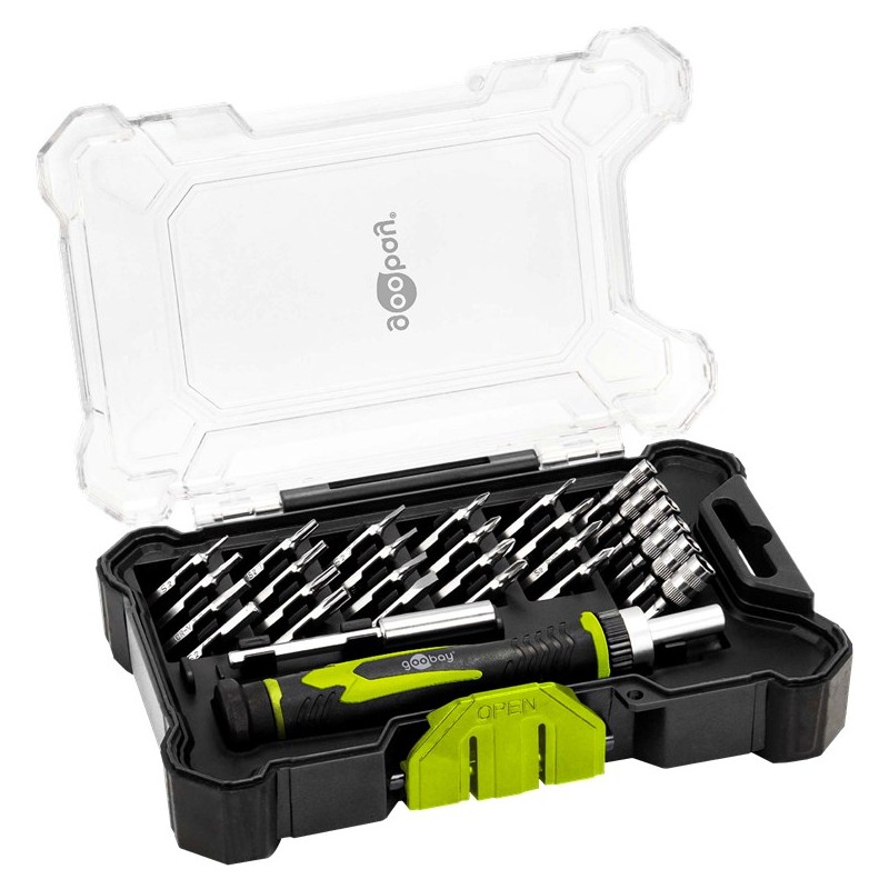 Skruvmejsel & mejselset - Goobay skruvmejselset och bitsset med 26 delar