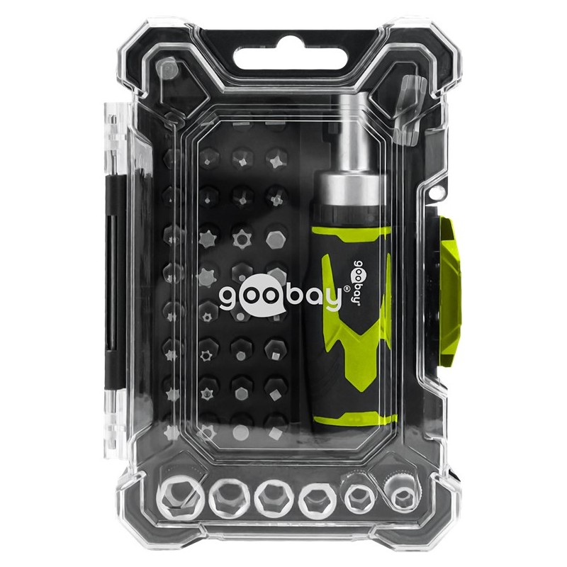 Skruvmejsel & mejselset - Goobay skruvmejselset och bitsset med 43 delar