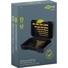 Borrmaskin & skruvdragare - Goobay borrset med 15 delar för metall