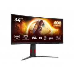 AOC CU34G4 Gaming 34" välvd ultrabred skärm 3440 x 1440 i 180 Hz
