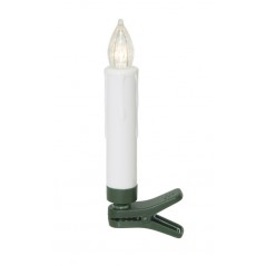 Goobay trådlös julgransbelysning med 10 LED-ljus och fjärrkontroll