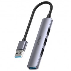 Unitek USB-hubb med 1x USB 3.0 och 3x USB 2.0