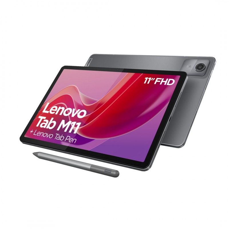 Android-surfplatta - Lenovo Tab M11 10.9" 128GB 8GB WiFi Gray med Lenovo Tab Pen