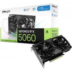 PNY NVIDIA GeForce RTX 5060 OC 8GB GDDR7 grafikkort