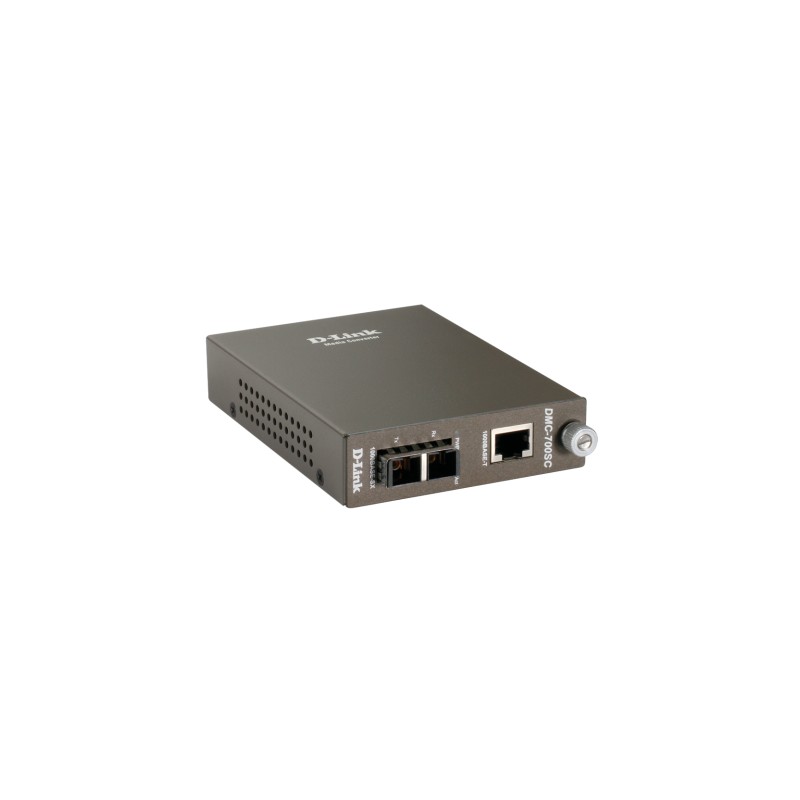 Övrigt nätverk - D-Link DMC-700SC Fibermediekonverterare Ethernet till Fiber (fyndvara)