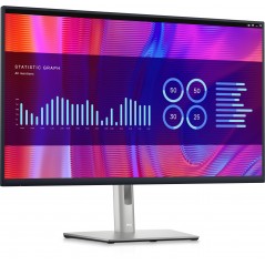 Skärmar begagnade - Dell P3223DE 32" 2560 x 1440 LED-skärm med IPS-panel och USB-C 90W (beg)