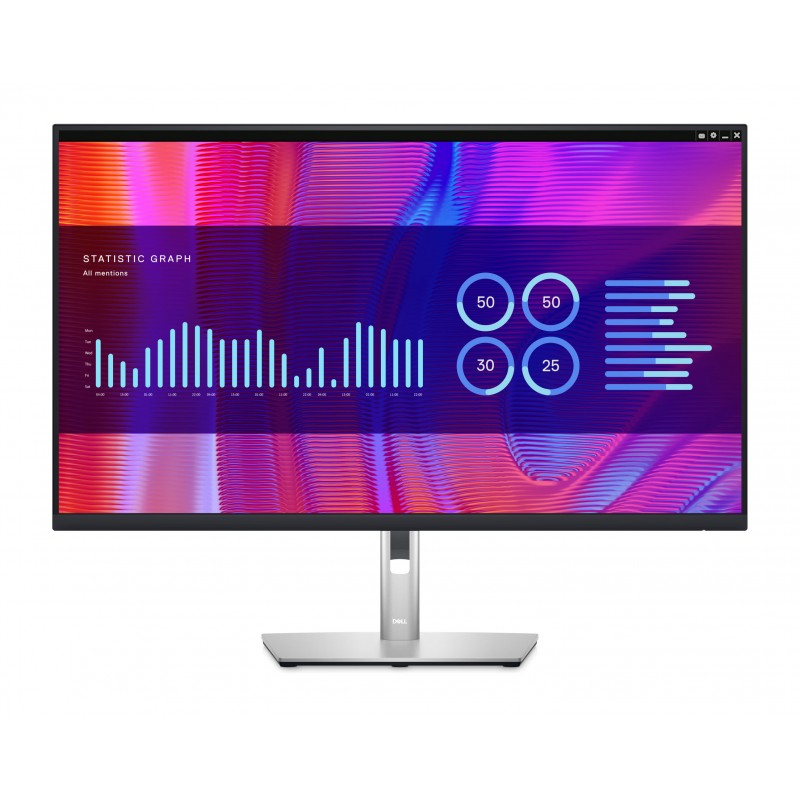 Skärmar begagnade - Dell P3223DE 32" 2560 x 1440 LED-skärm med IPS-panel och USB-C 90W (beg)