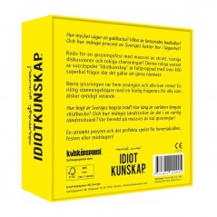 Frågespelet Idiotkunskap från Kylskåpspoesi
