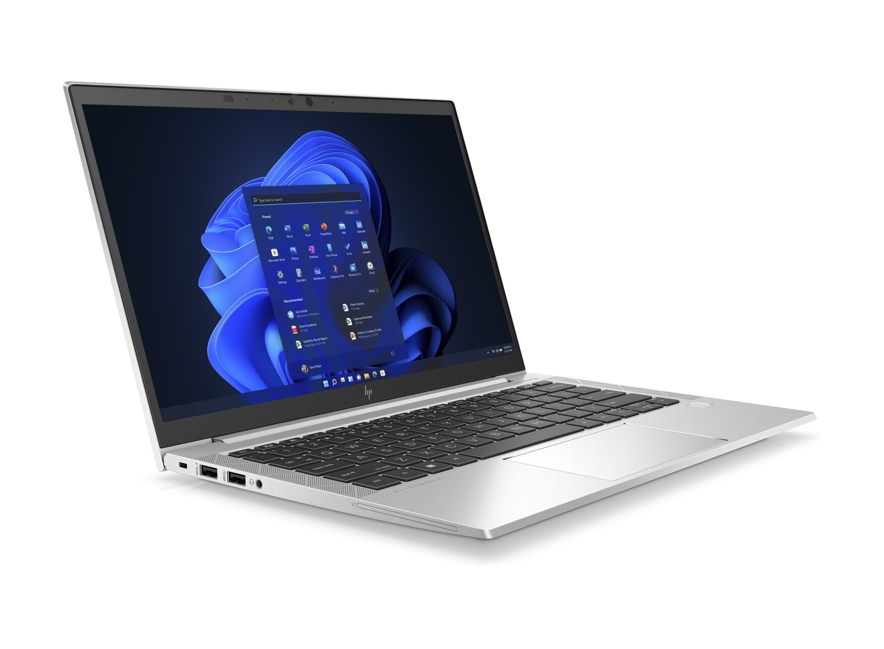HP EliteBook 830 G8 13.3" FHD i5 16GB 256GB W11P med Sure View (beg med små märken skärm, liten hörnskada) |Som ny|