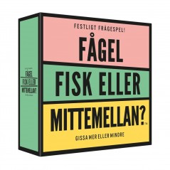 Frågespelet Fågel fisk eller mittemellan från Kylskåpspoesi