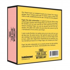 Frågespelet Fågel fisk eller mittemellan från Kylskåpspoesi