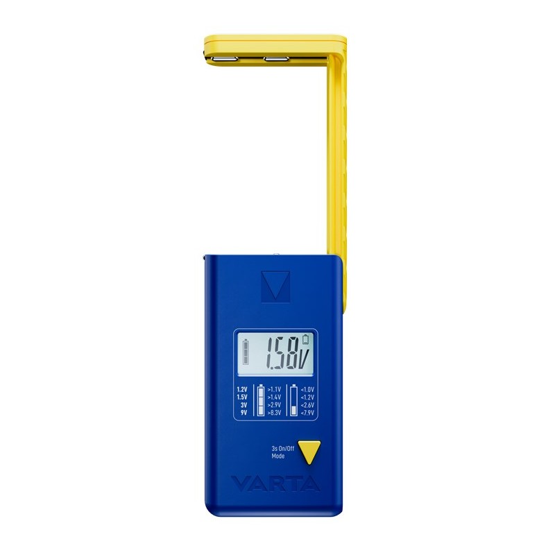 Batterier & batteritestare - VARTA digital batteritestare med LCD
