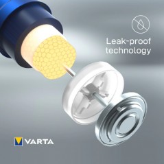 Batteri - Varta Longlife Power D-batterier R20 2-pack