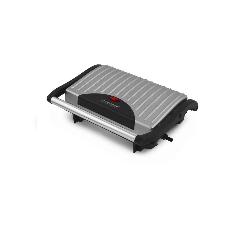 Elgrill - Esperanza elektrisk grill med 750 W effekt med Grillyta om 23 x 14.5 cm