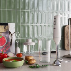 Blender & mixer - Tristar stavmixer i set med ballongvisp och hackare (fyndvara)