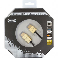 Skärmkabel & skärmadapter - Ultratunn HDMI-kabel 3 meter