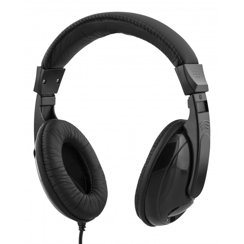 Over-ear - Deltaco over-ear hörlurar med USB-C