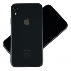 iPhone XR 64GB Black med 1 års garanti (beg med nytt batteri)