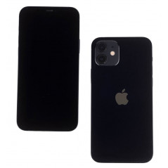 iPhone begagnad - iPhone 12 64GB 5G Svart med 1 års garanti (beg med nytt batteri)