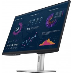 Dell P3221D 32" 2560 x 1440 LED-skärm med IPS-panel och USB-C 65W PD (beg med större repor)
