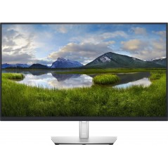 Dell P3221D 32" 2560 x 1440 LED-skärm med IPS-panel och USB-C 65W PD (beg med större repor och fotskada)