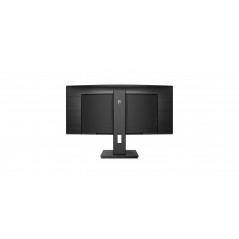 Skärmar begagnade - Philips 34" välvd skärm 3440x1440 med KVM, USB-C-dockning och 90W PD (beg)
