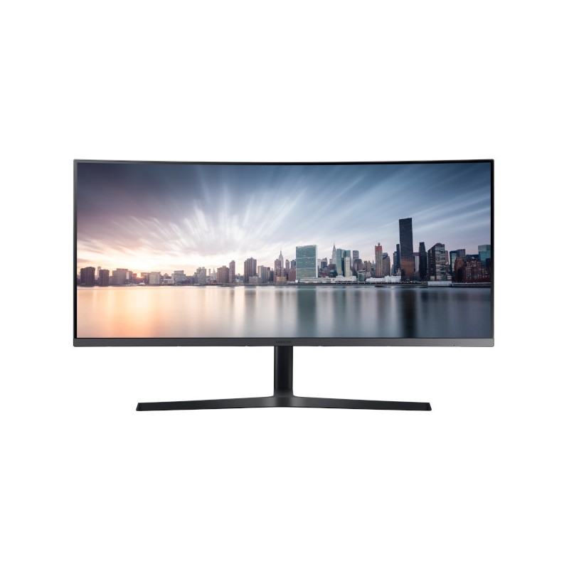 Skärmar begagnade - Samsung 34" välvd skärm 3440x1440 med USB-C 65W PD (beg)