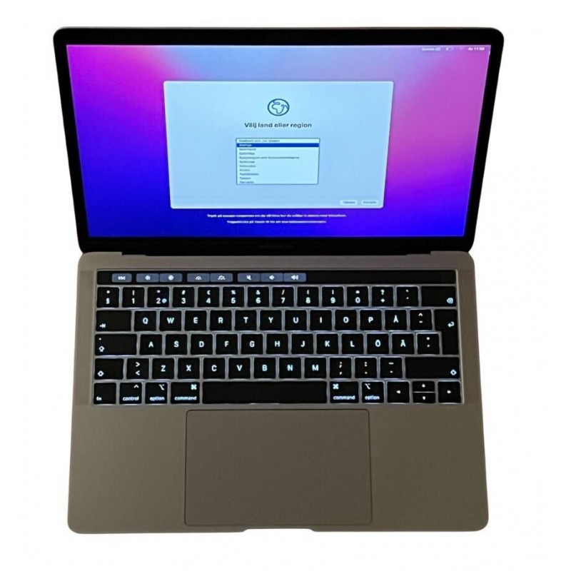 Begagnad MacBook Pro - MacBook Pro M1 2020 Touchbar 13.3" 8GB 512GB Rymdgrå (beg med liten repa)