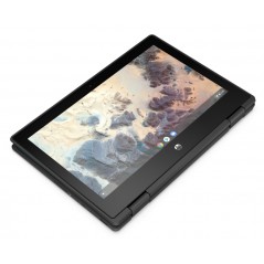 Laptop 12" beg - HP ChromeBook x360 11 G4 11.6" HD Intel QuadCore 8GB 64GB (beg med små märken skärm)