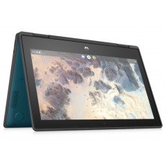 HP ChromeBook x360 11 G4 11. 6" HD Intel QuadCore 8GB 64GB (beg med små märken skärm)