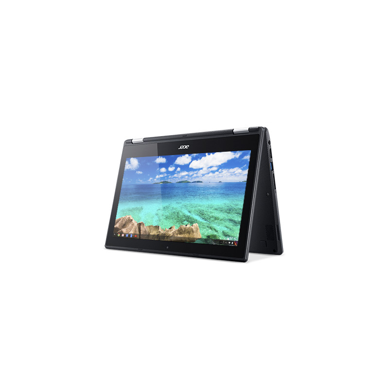 Laptop 12" beg - Acer Chromebook R11 11,6" Touch HD N3160 4GB 32GB (beg med liten chassiskada)